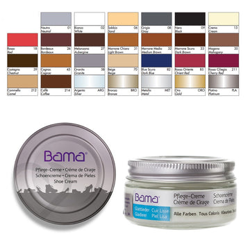 Leather Shoe Polish Various Colors - Bama Shoe Cream